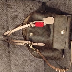 COACH PURSE & WALLET GENTLY USED